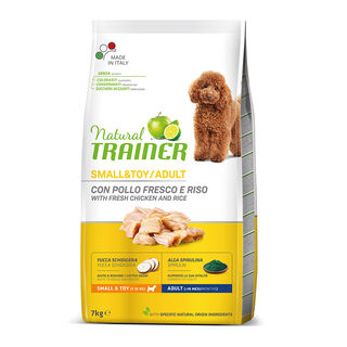 Natural Trainer Adult Small&Toy Pollo pienso para perros